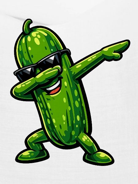 Dabbing Gurke