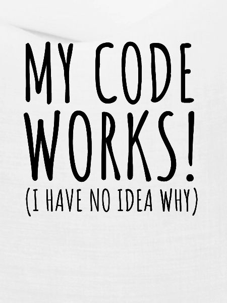 My code works