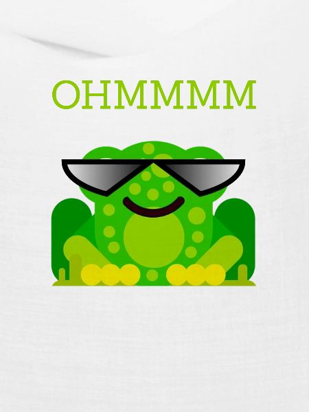 Yoga Frosch Ohmmmm Meditation Programmierer