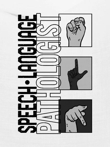 Sprache Sprache Pathologe Hemd, Rede