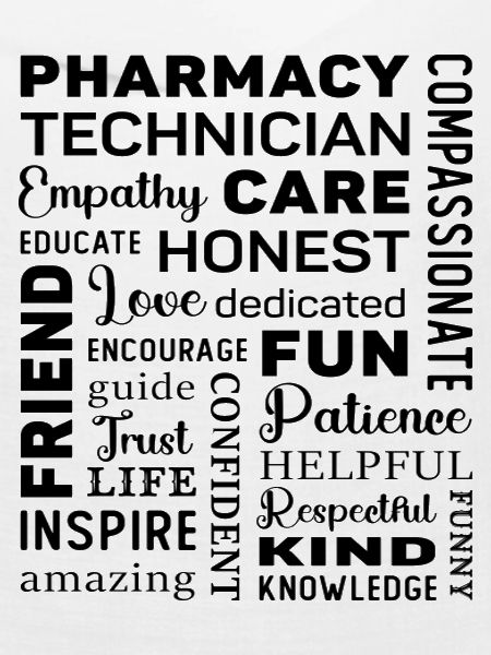 Pharmacy Technician Tech Medicine Pharmacist