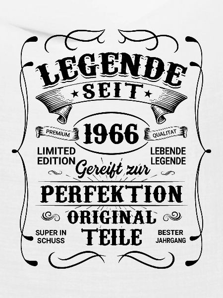 Legende Seit 1966