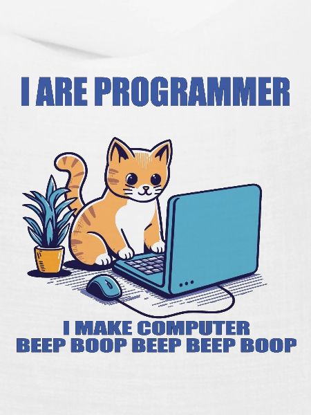 Ich bin Programmierer, Arbeitskatze