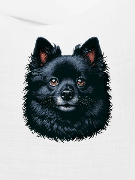 Hundegesicht - Schipperke
