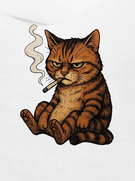 Smoking Cat