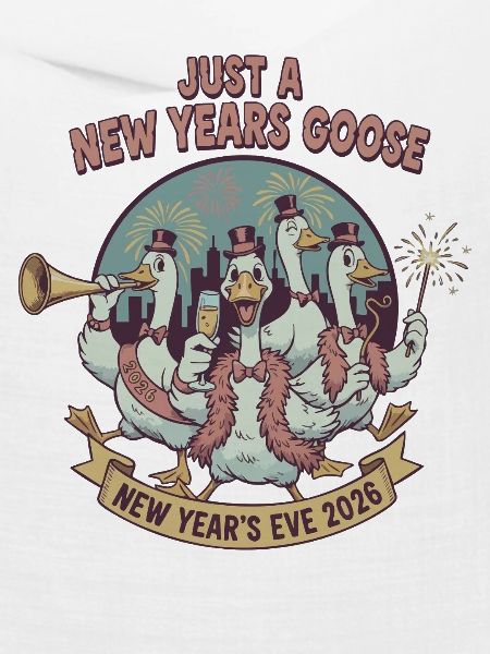 Nur eine Silvestergans Silvester 2026