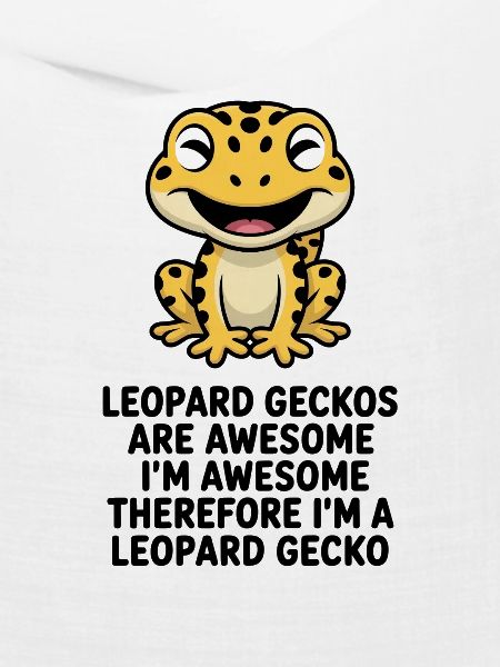 Leopardgecko-Cartoon