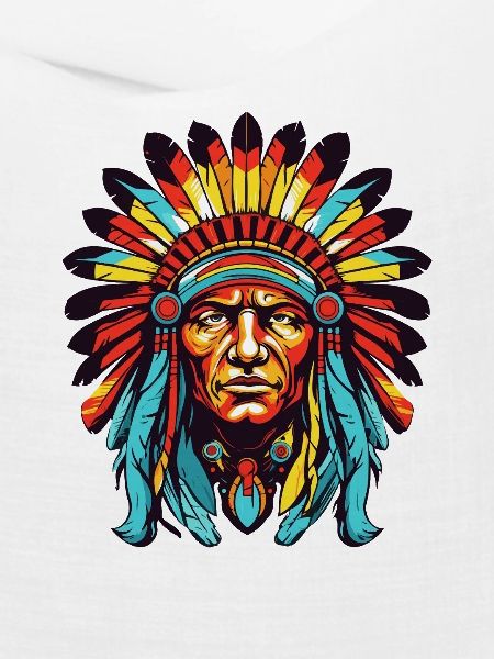 Indianer Häuptling Comic