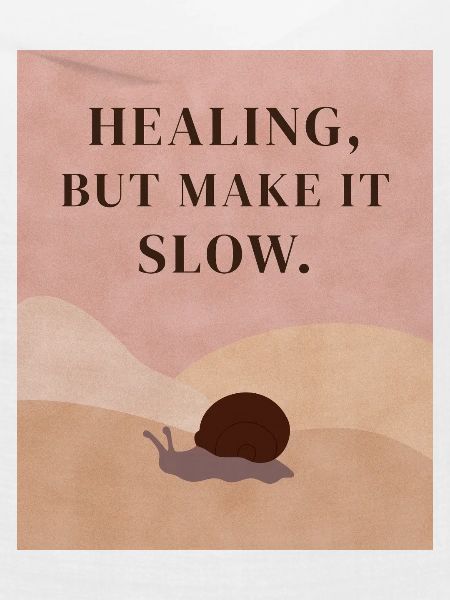Healing, but make it slow