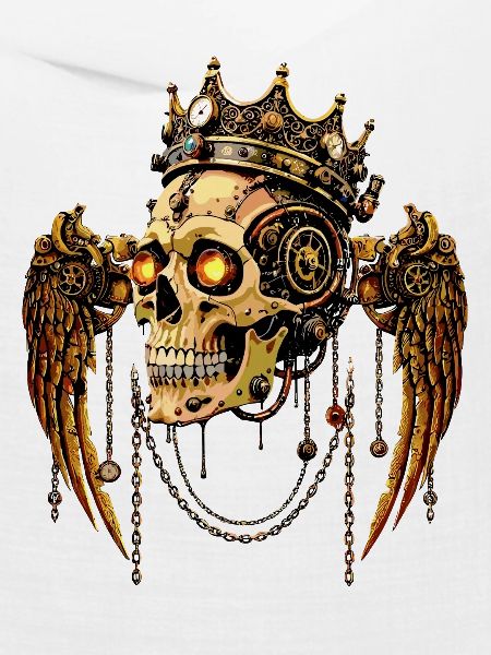STEAMPUNK SCHÄDEL KRONE