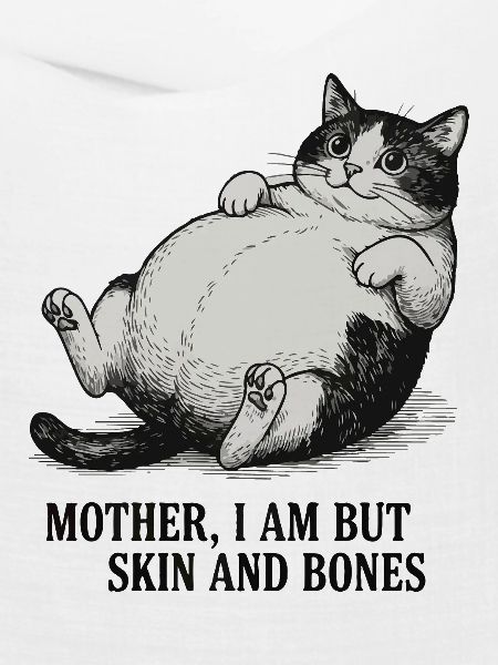 Moppelkatze Fette Katze