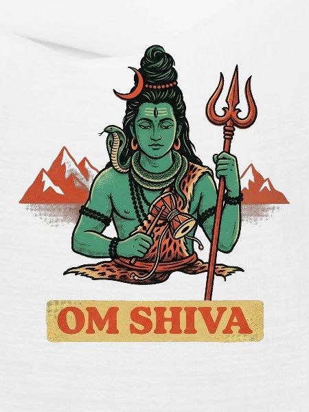 Hindu Gott Shiva Retro Comic