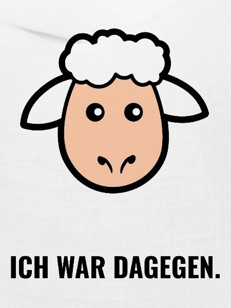 Kuscheliges Schäfchen Gesicht