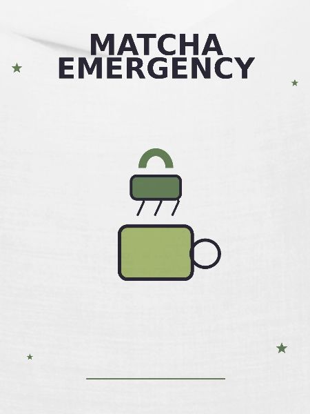 Matcha Notfall Sicherheits-Logo