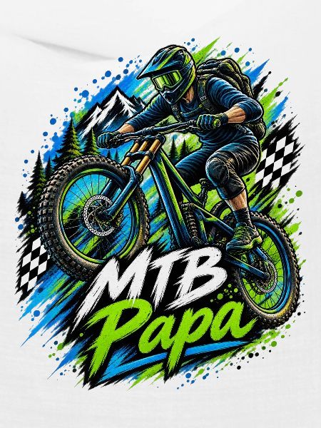 MTB Papa Abenteuerprint Geschenkidee