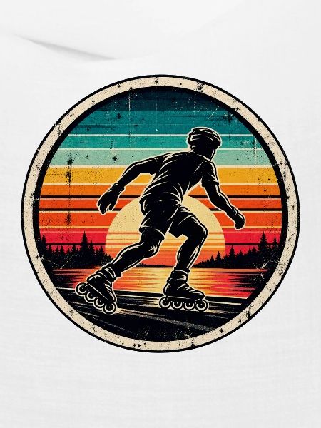 Inline Skating Retro Sunset – Inlineskater