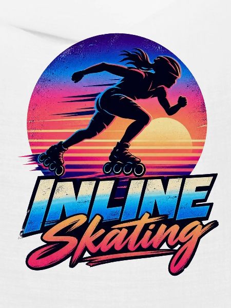 Inline Skating Retro Sunset – Skater