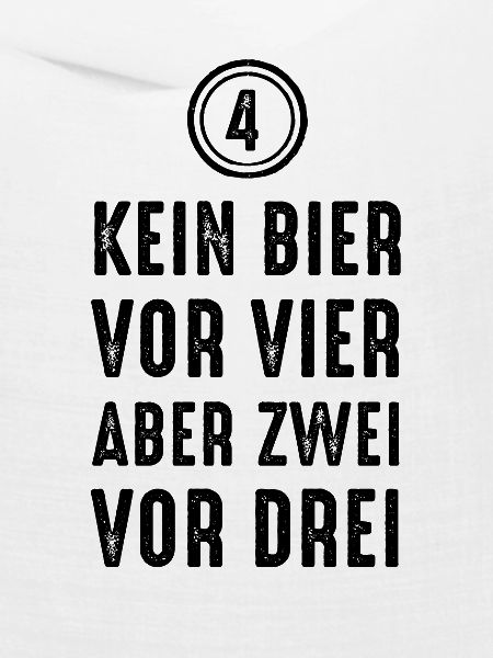 Bier vor Vier
