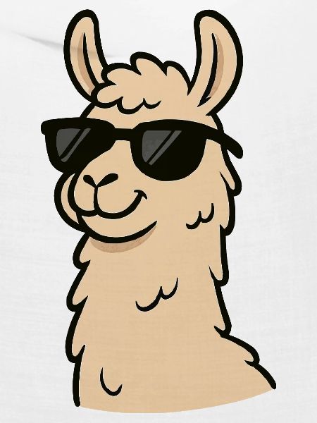 lama cool comic