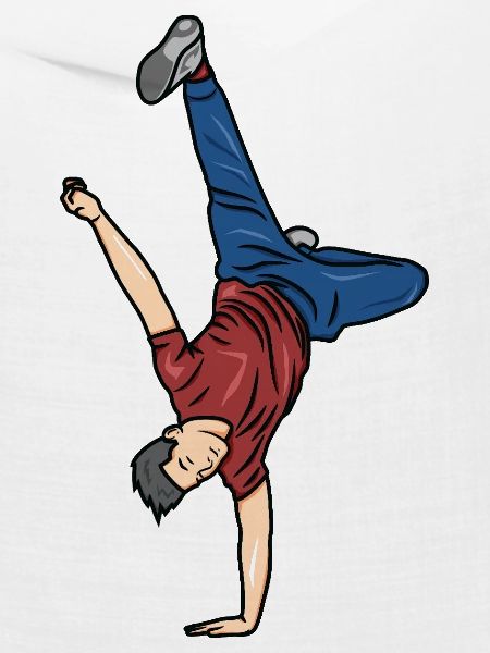 B Boy Zeichnung