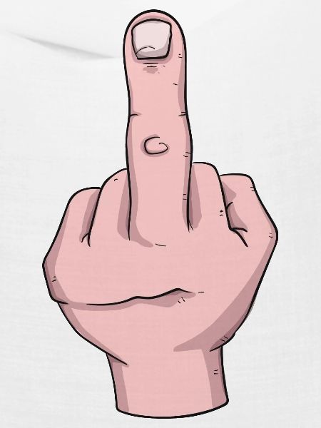 Mittelfinger