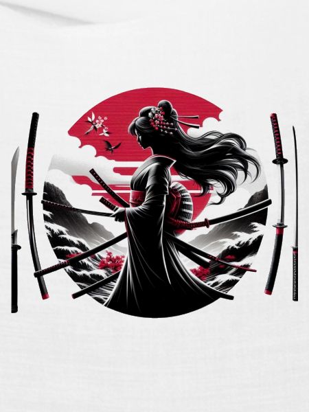 Samurai Mädchen Katana