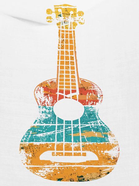 Ukulele Retro Style
