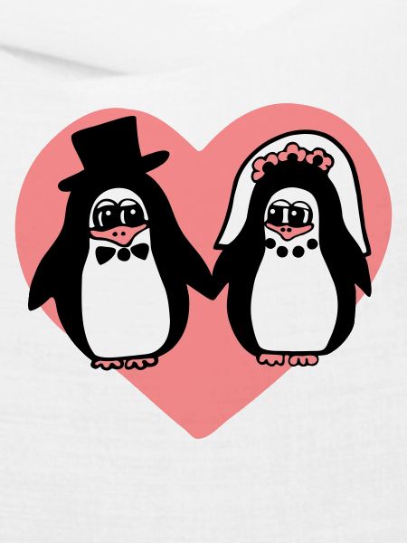 Pinguin Hochzeit
