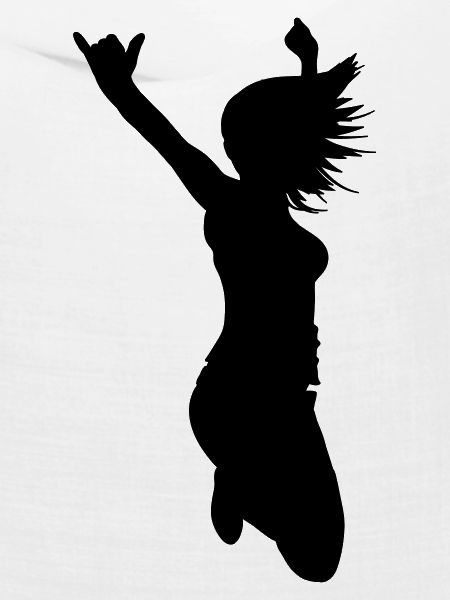 Silhouette Frau