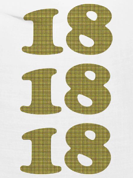 18 Jahre Plaid Jubiläumsdesign