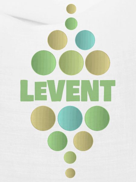 Pastell Dotenpyramide LEVENT