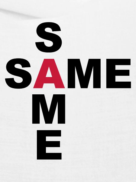 SAME SAME but different