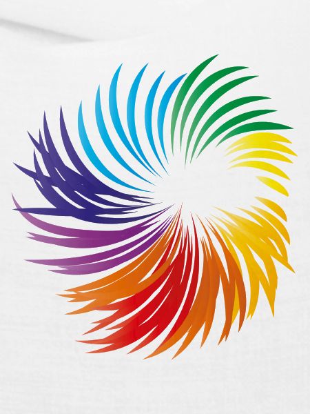 Wirbel Regenbogen
