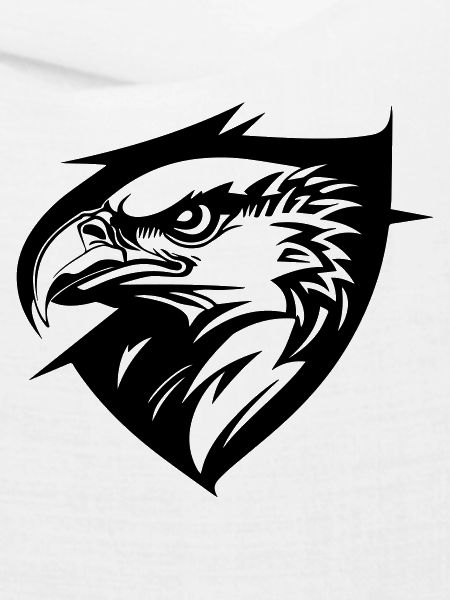 Adler im Profil