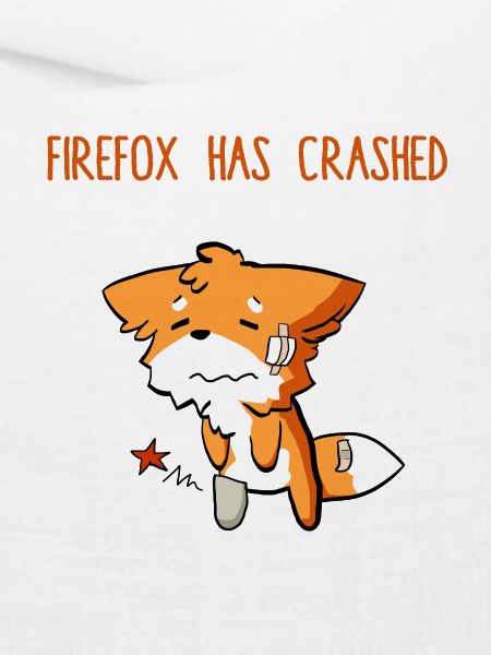 Firefox has crashed funny