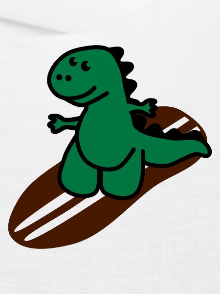 Surfing Dinosaurier