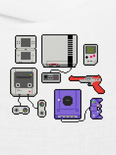 Pixel art console