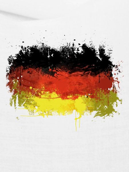 Deutsch Flagge Graffiti