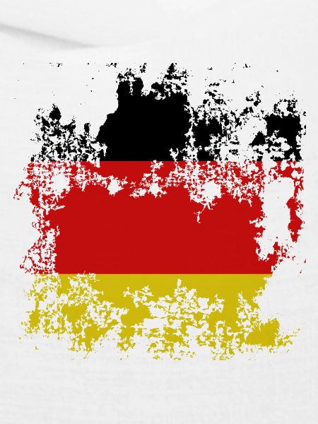 Flagge Deutschland Destroyed Effekt