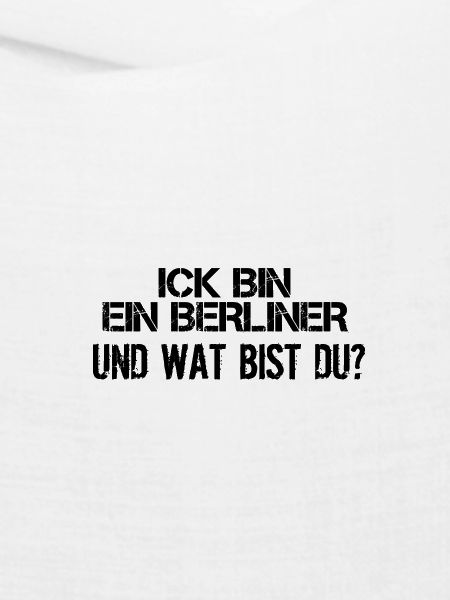 Ick bin ein Berliner