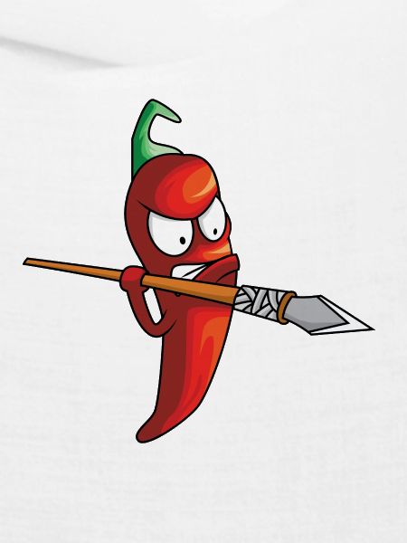 Scharfe aggressive Chili