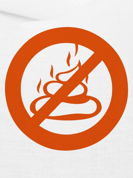 Sperrschild Kämmchen Scheiße Scheiße