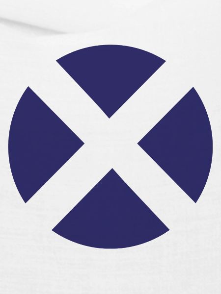 Scotland Flag Round Target