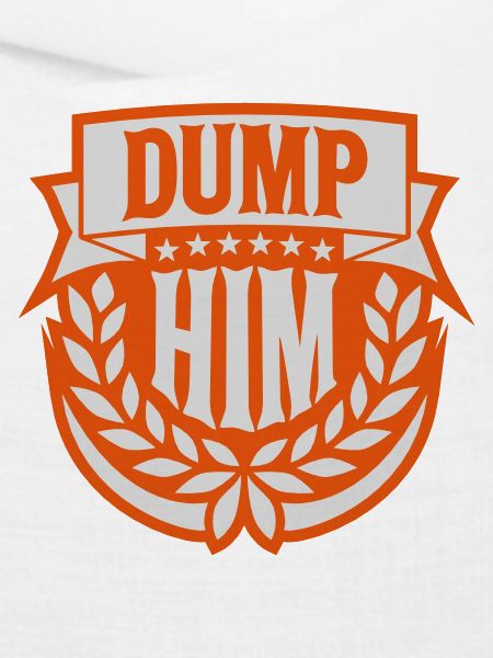 dump him Zitat Logo