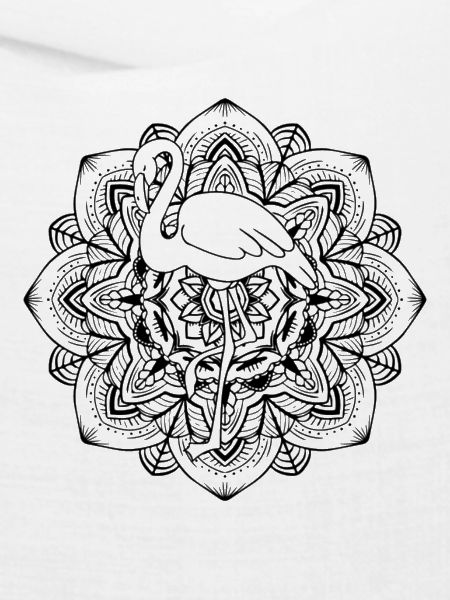 Flamingo-Mandala