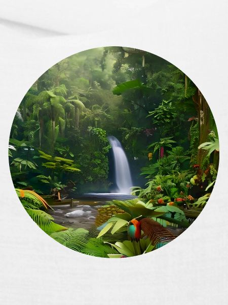 Wasserfall im Regenwald