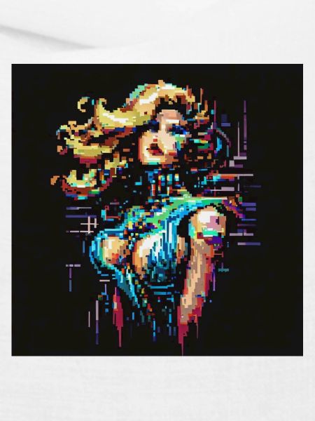 Techno-Babe [Pixelkunst]