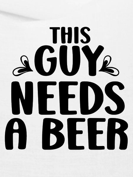 This Guy Needs a Beer