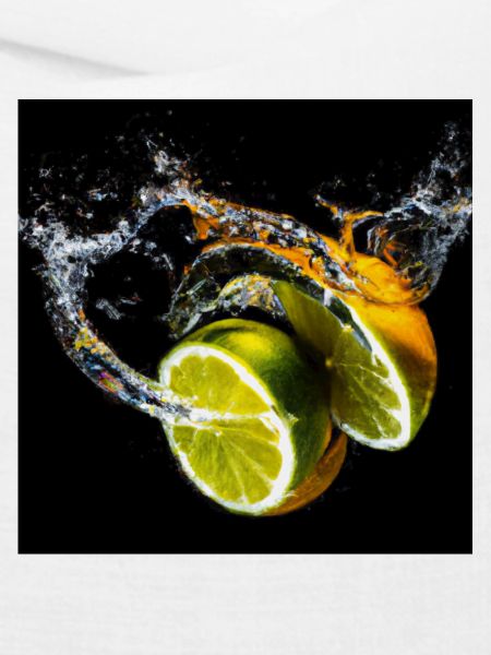 Zitrusfrüchte Splash