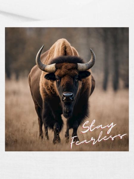 Stay Fearless - Bison Design